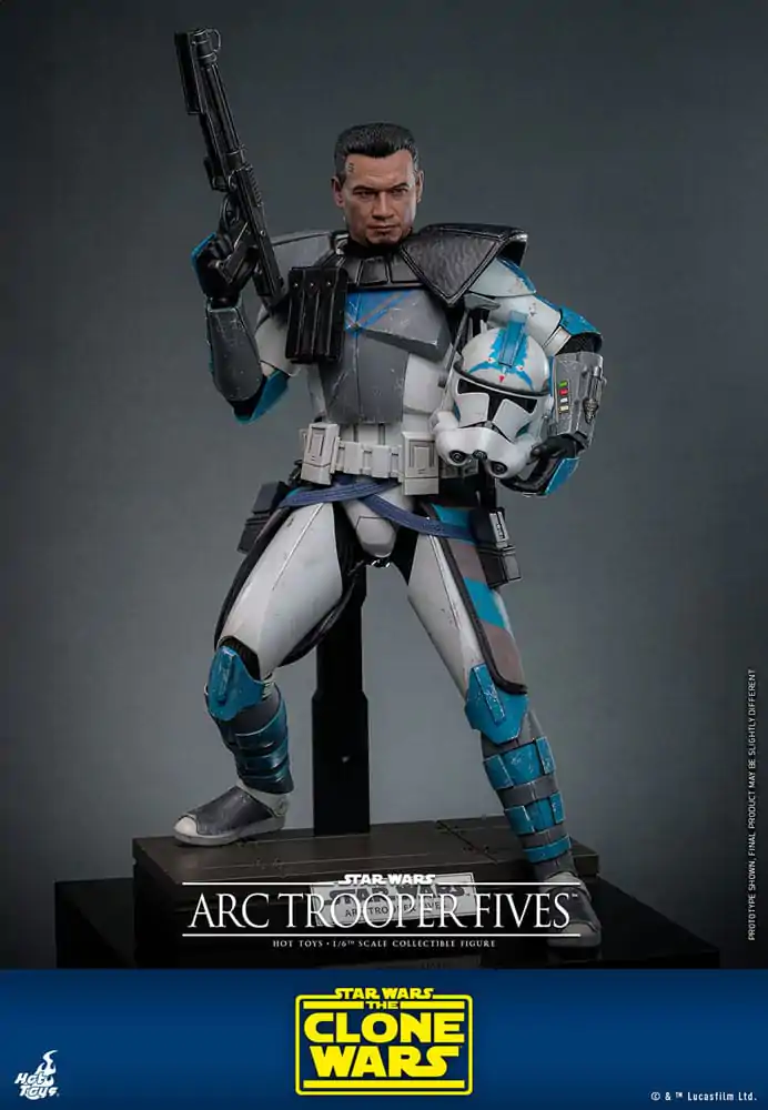 Star Wars: The Clone Wars Actionfigur 1/6 Arc Trooper Fives 30 cm Produktfoto