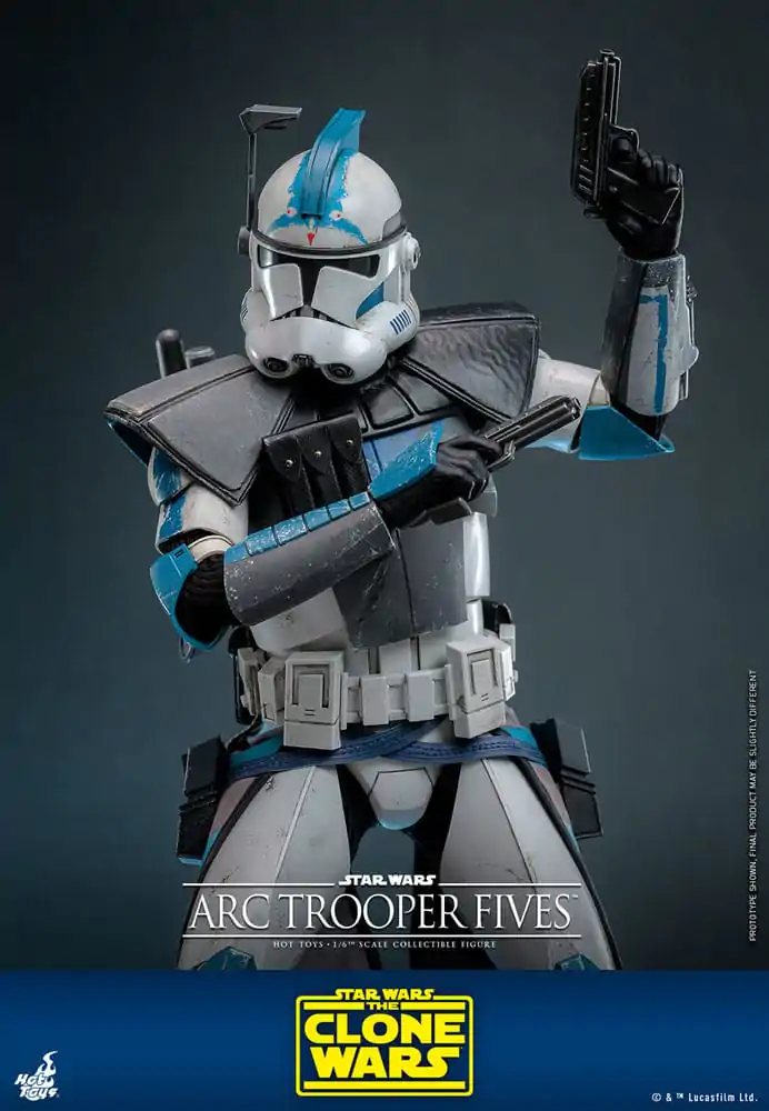 Star Wars: The Clone Wars Actionfigur 1/6 Arc Trooper Fives 30 cm Produktfoto