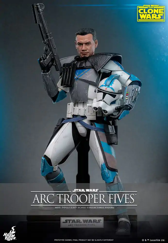 Star Wars: The Clone Wars Actionfigur 1/6 Arc Trooper Fives 30 cm Produktfoto