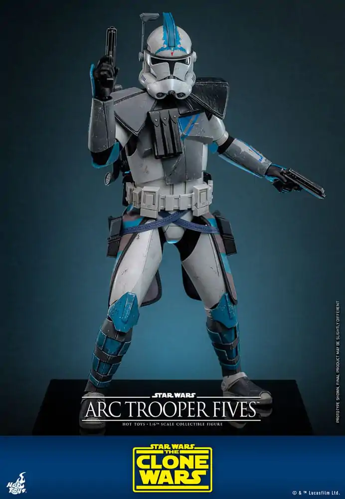 Star Wars: The Clone Wars Actionfigur 1/6 Arc Trooper Fives 30 cm Produktfoto