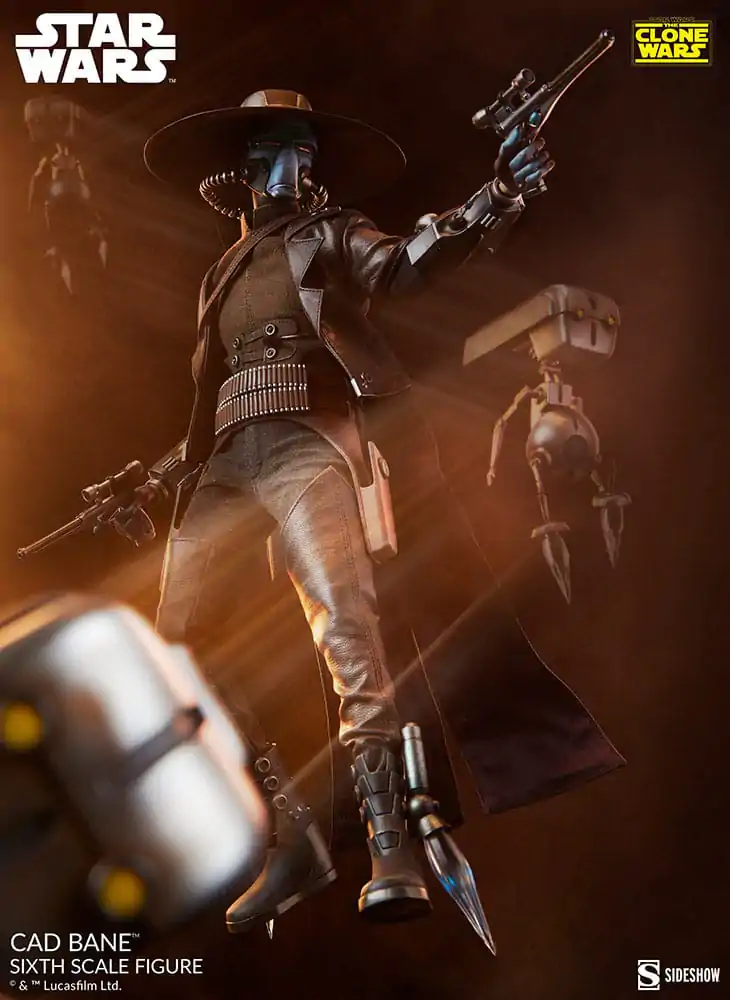 Star Wars The Clone Wars Actionfigur 1/6 Cad Bane 32 cm Produktfoto