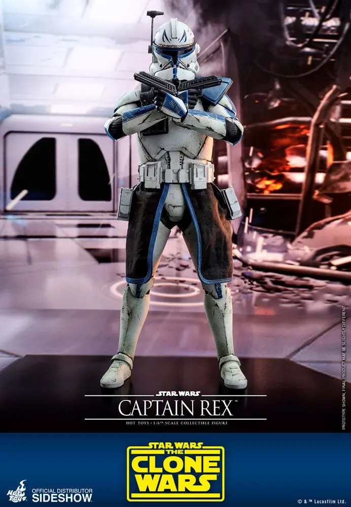 Star Wars The Clone Wars Actionfigur 1/6 Captain Rex 30 cm Produktfoto