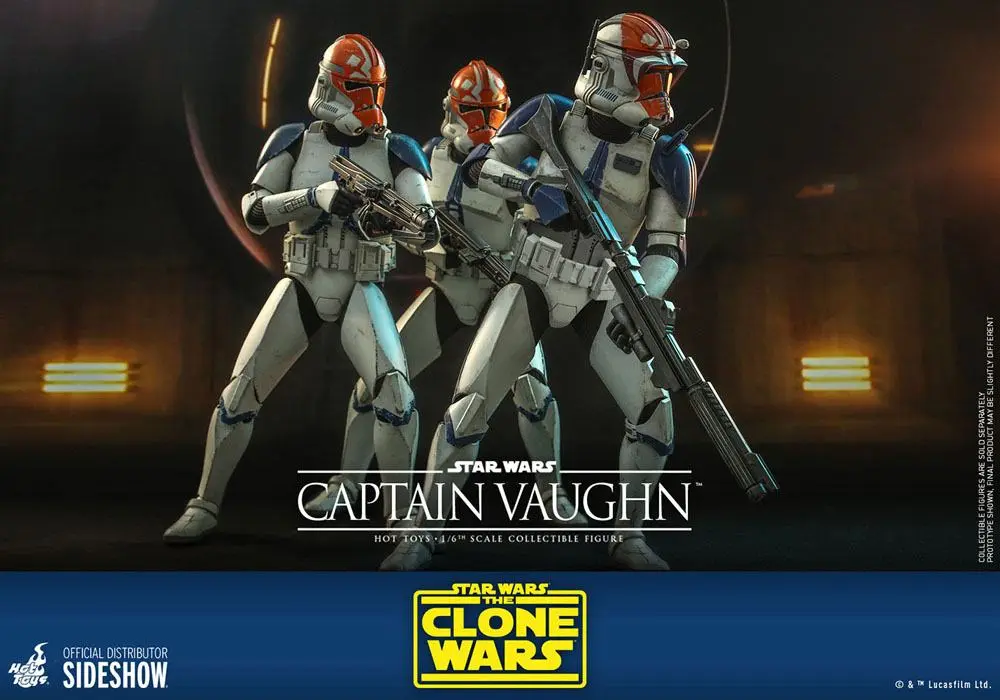 Star Wars The Clone Wars Actionfigur 1/6 Captain Vaughn 30 cm Produktfoto