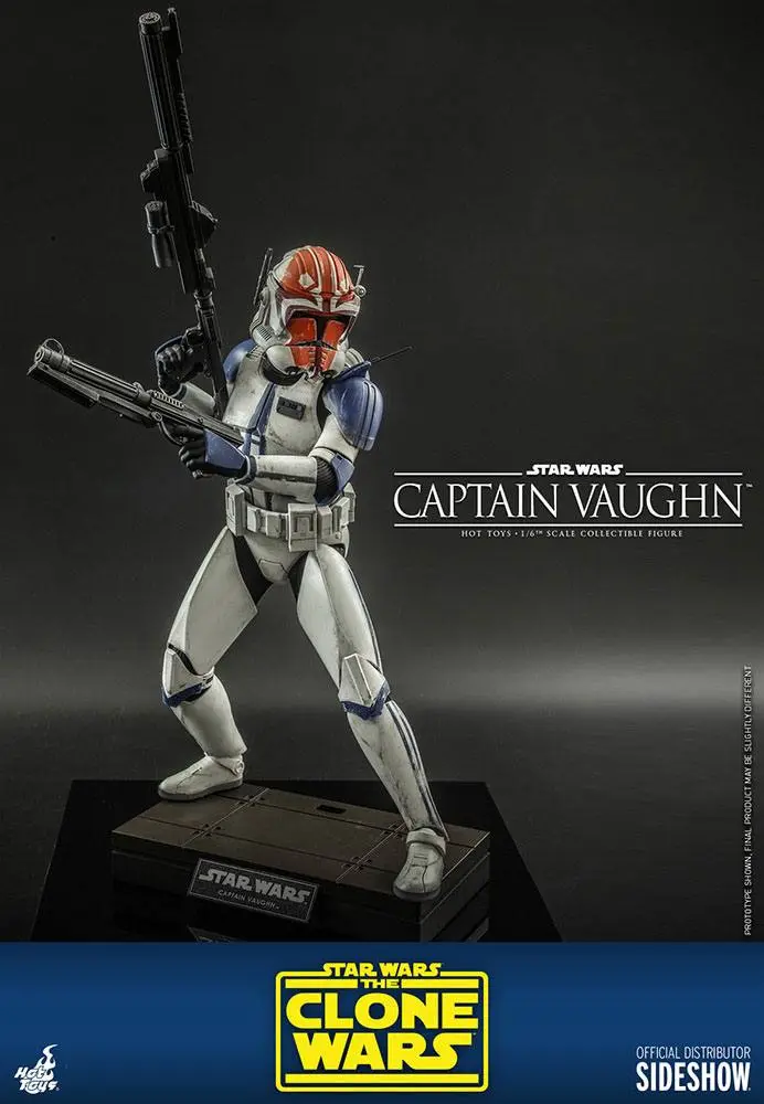Star Wars The Clone Wars Actionfigur 1/6 Captain Vaughn 30 cm Produktfoto