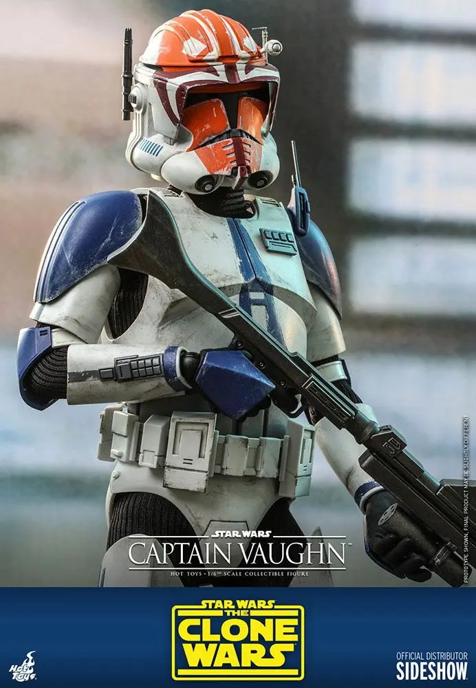 Star Wars The Clone Wars Actionfigur 1/6 Captain Vaughn 30 cm Produktfoto