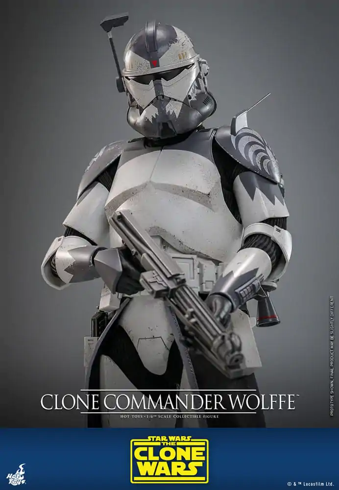 Star Wars: The Clone Wars Actionfigur 1/6 Clone Commander Wolffe 30 cm Produktfoto