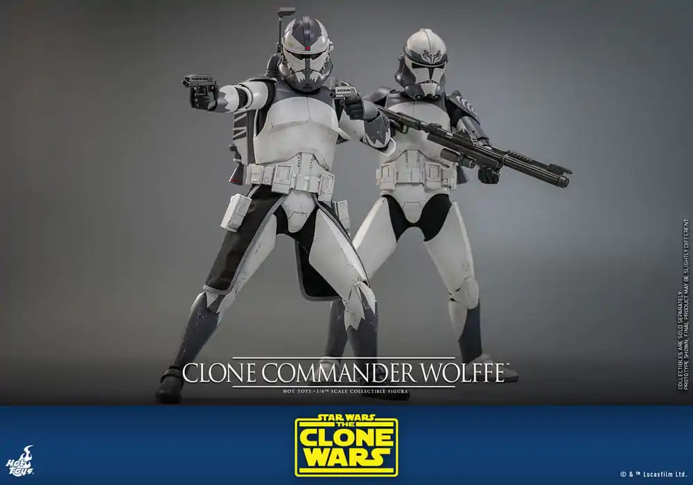 Star Wars: The Clone Wars Actionfigur 1/6 Clone Commander Wolffe 30 cm Produktfoto