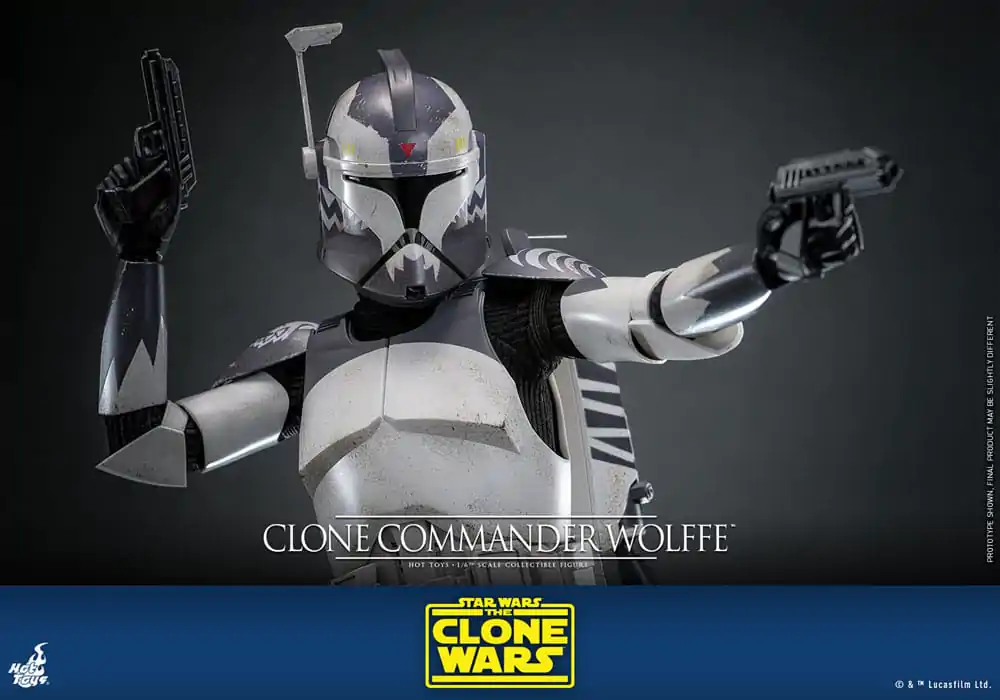 Star Wars: The Clone Wars Actionfigur 1/6 Clone Commander Wolffe 30 cm Produktfoto