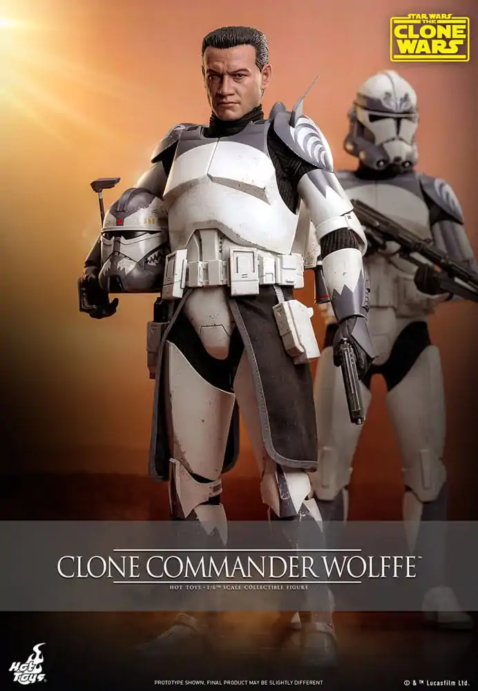 Star Wars: The Clone Wars Actionfigur 1/6 Clone Commander Wolffe 30 cm Produktfoto