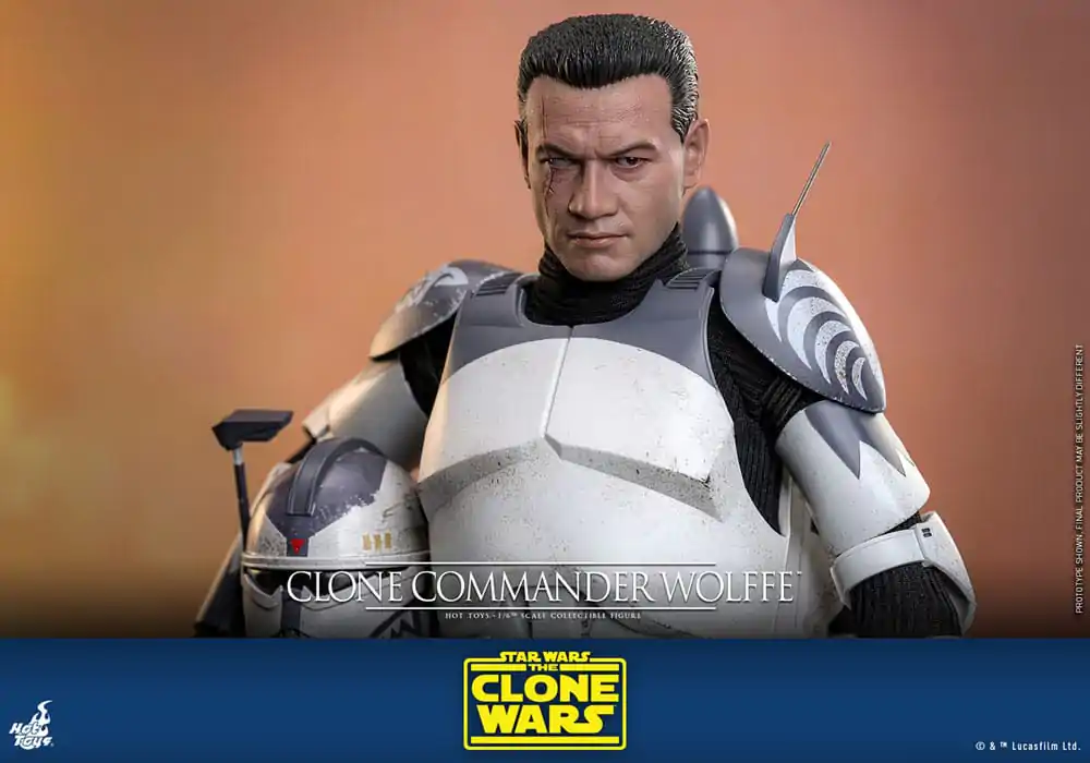 Star Wars: The Clone Wars Actionfigur 1/6 Clone Commander Wolffe 30 cm Produktfoto