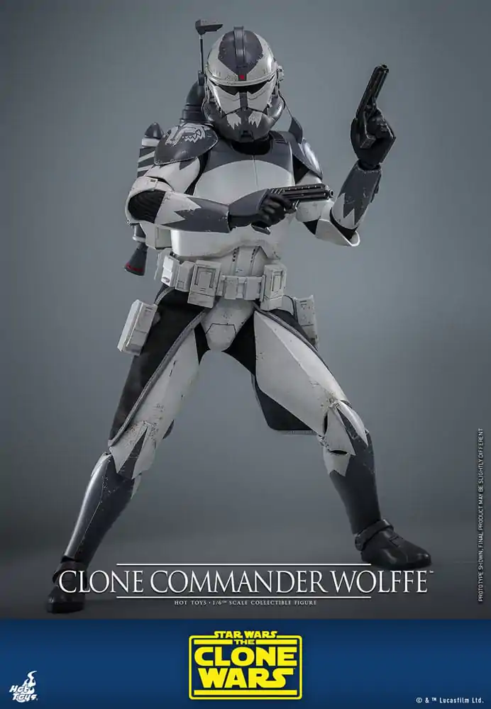 Star Wars: The Clone Wars Actionfigur 1/6 Clone Commander Wolffe 30 cm Produktfoto