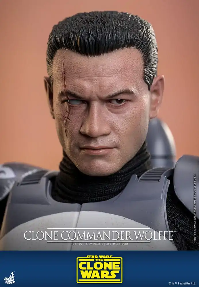 Star Wars: The Clone Wars Actionfigur 1/6 Clone Commander Wolffe 30 cm Produktfoto