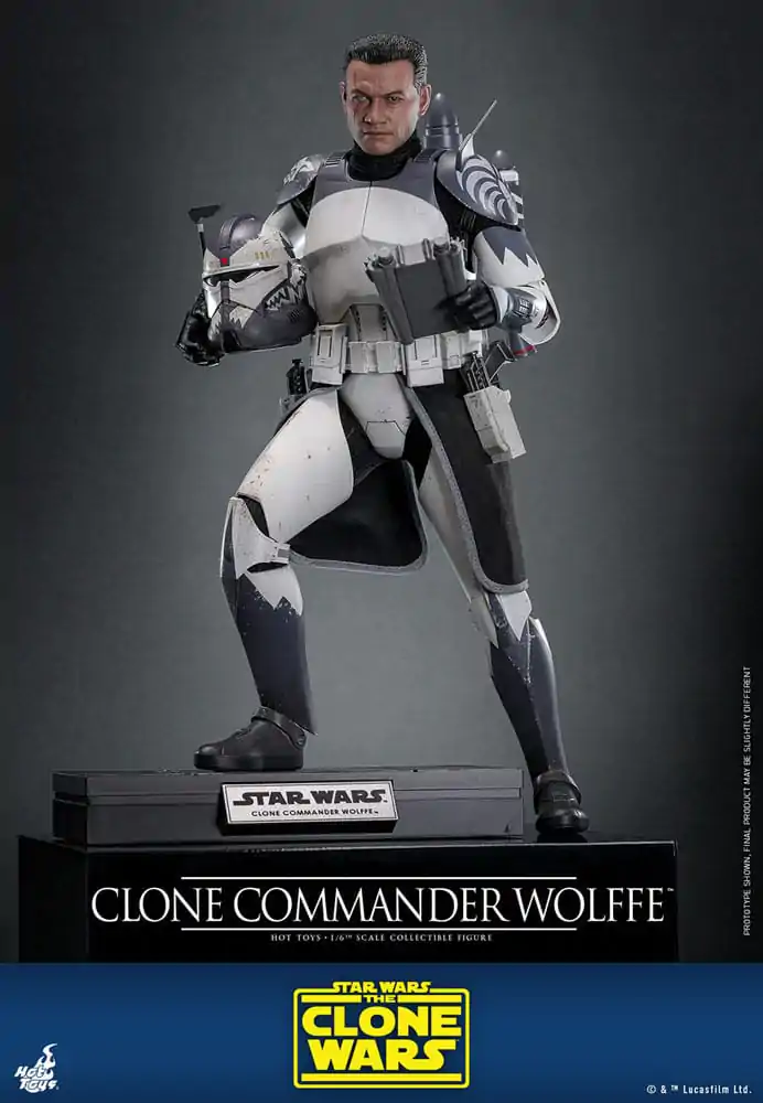 Star Wars: The Clone Wars Actionfigur 1/6 Clone Commander Wolffe 30 cm Produktfoto