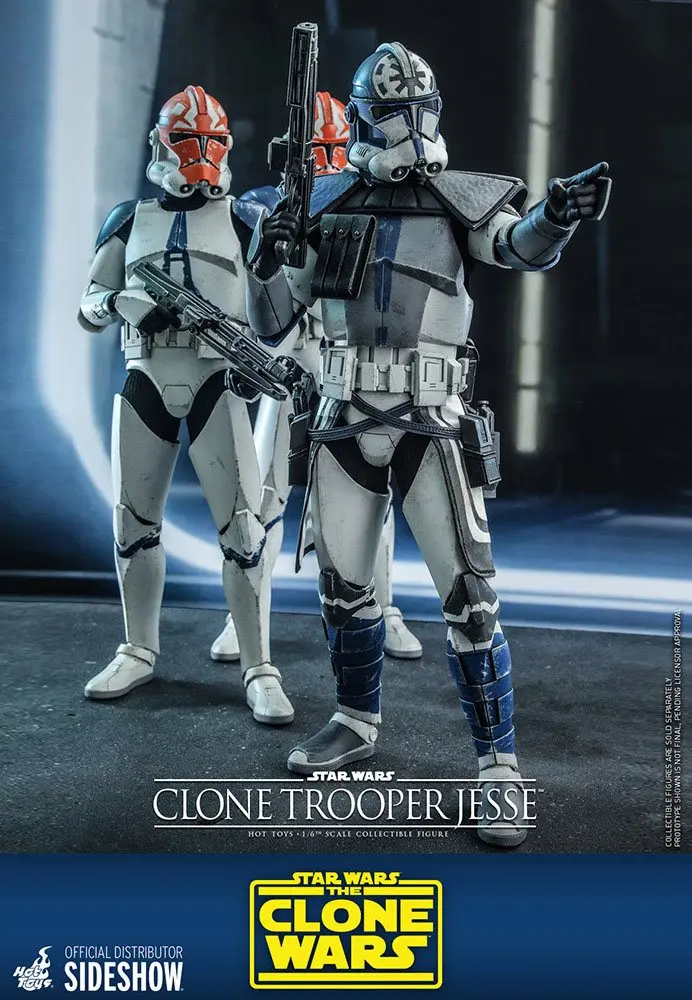 Star Wars The Clone Wars Actionfigur 1/6 Clone Trooper Jesse 30 cm Produktfoto