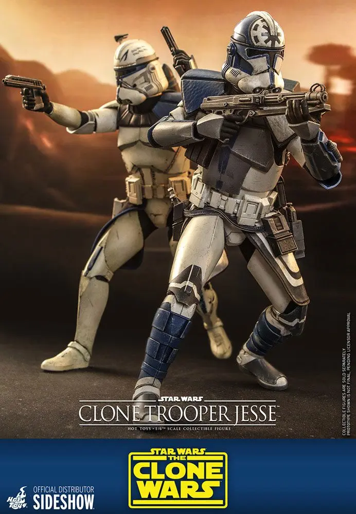 Star Wars The Clone Wars Actionfigur 1/6 Clone Trooper Jesse 30 cm Produktfoto