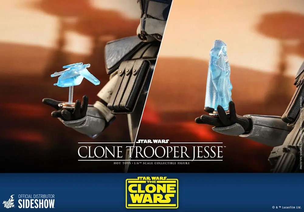 Star Wars The Clone Wars Actionfigur 1/6 Clone Trooper Jesse 30 cm Produktfoto