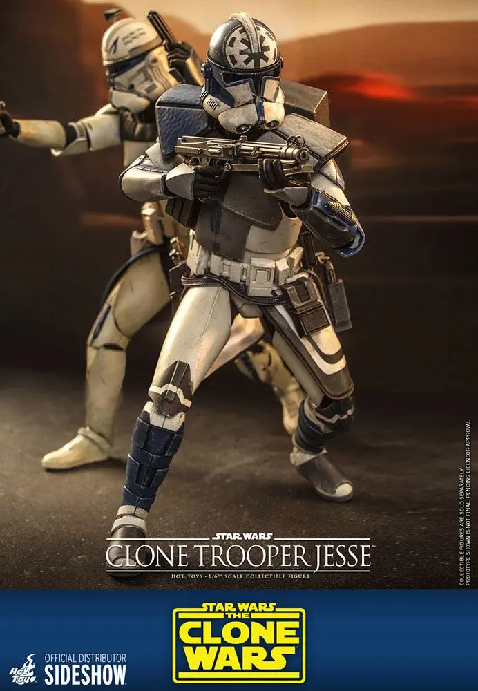 Star Wars The Clone Wars Actionfigur 1/6 Clone Trooper Jesse 30 cm Produktfoto