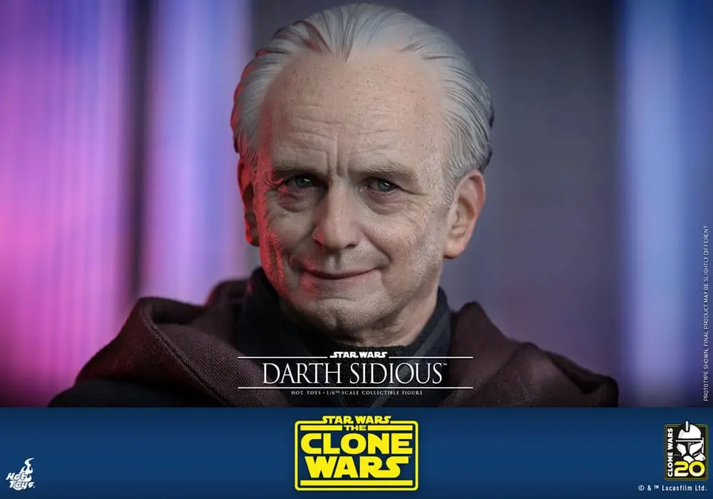 Star Wars: The Clone Wars Actionfigur 1/6 Darth Sidious 29 cm Produktfoto