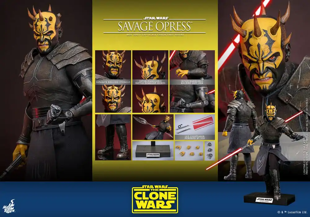 Star Wars: The Clone Wars Actionfigur 1/6 Savage Opress 34 cm Produktfoto