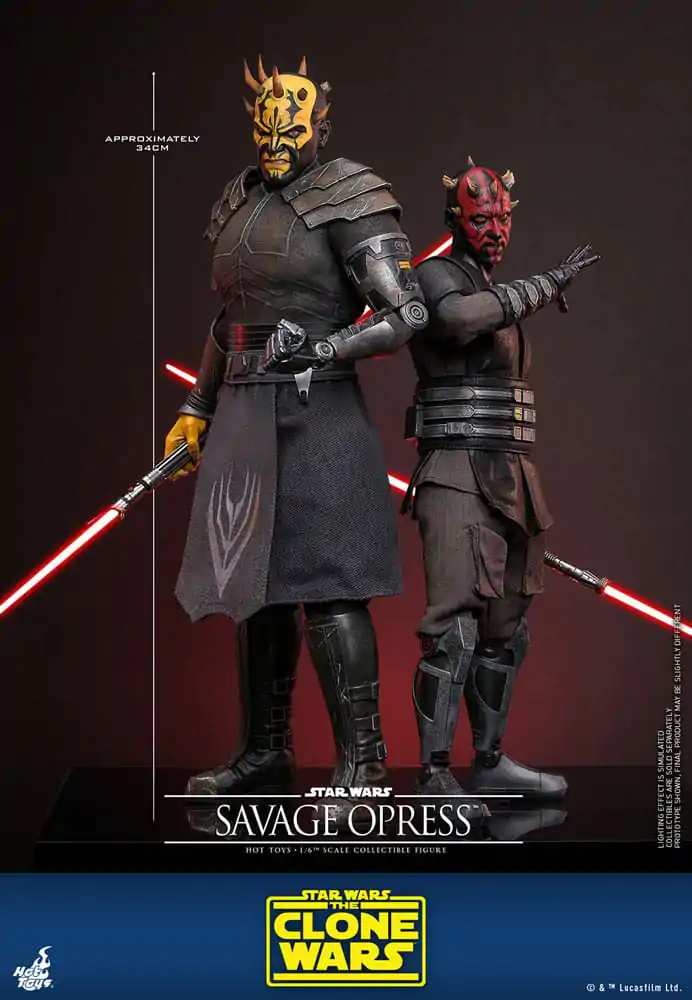 Star Wars: The Clone Wars Actionfigur 1/6 Savage Opress 34 cm Produktfoto