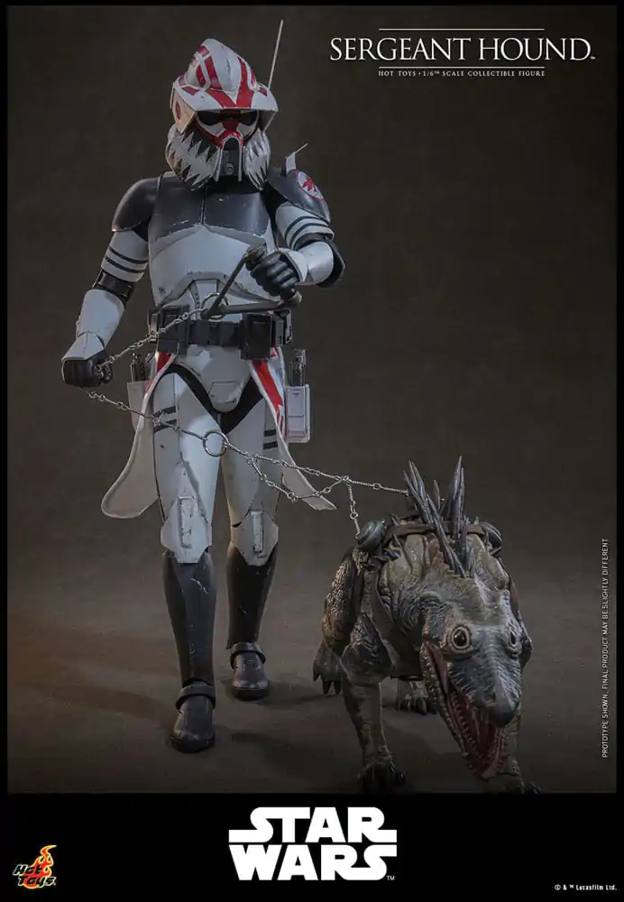 Star Wars: The Clone Wars Action-Figur 1/6 Sergeant Hound 30 cm Produktfoto