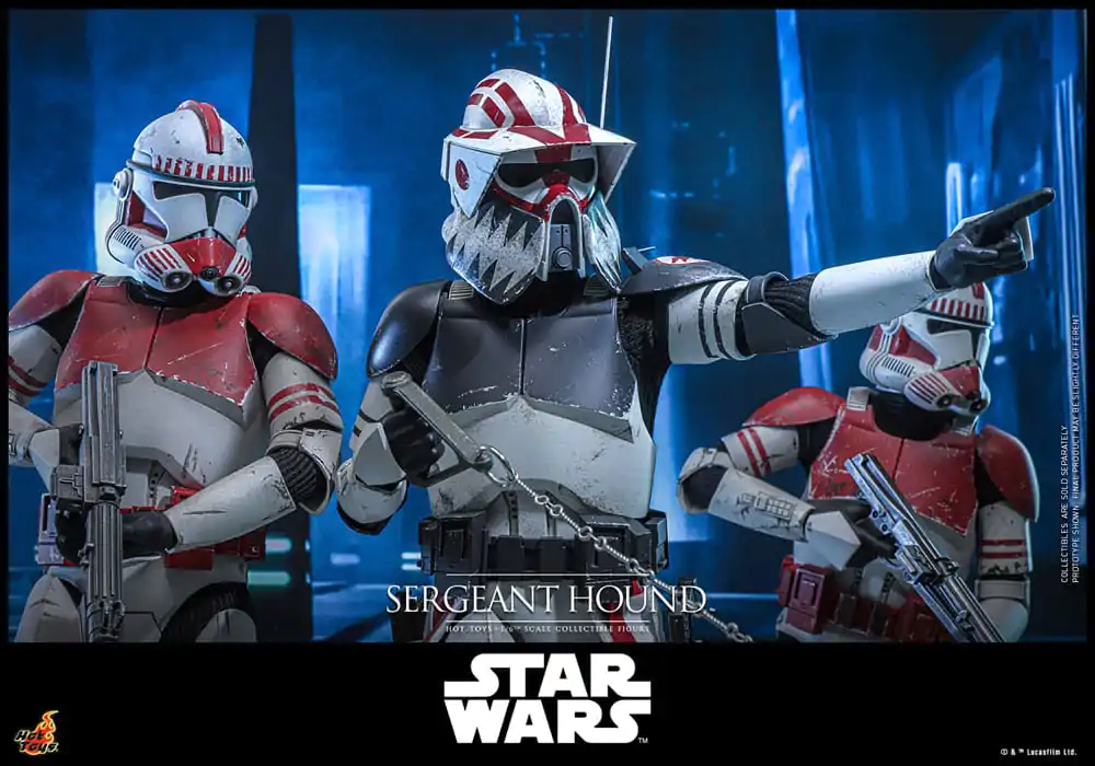 Star Wars: The Clone Wars Action-Figur 1/6 Sergeant Hound 30 cm Produktfoto