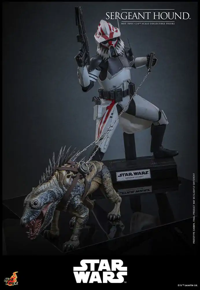 Star Wars: The Clone Wars Action-Figur 1/6 Sergeant Hound 30 cm Produktfoto