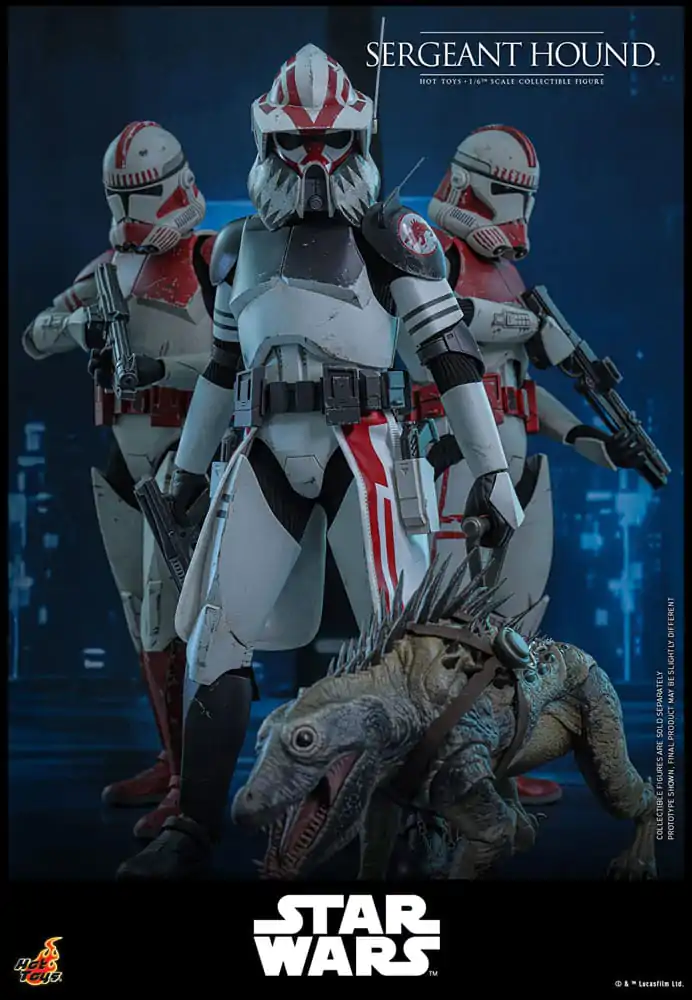 Star Wars: The Clone Wars Action-Figur 1/6 Sergeant Hound 30 cm Produktfoto
