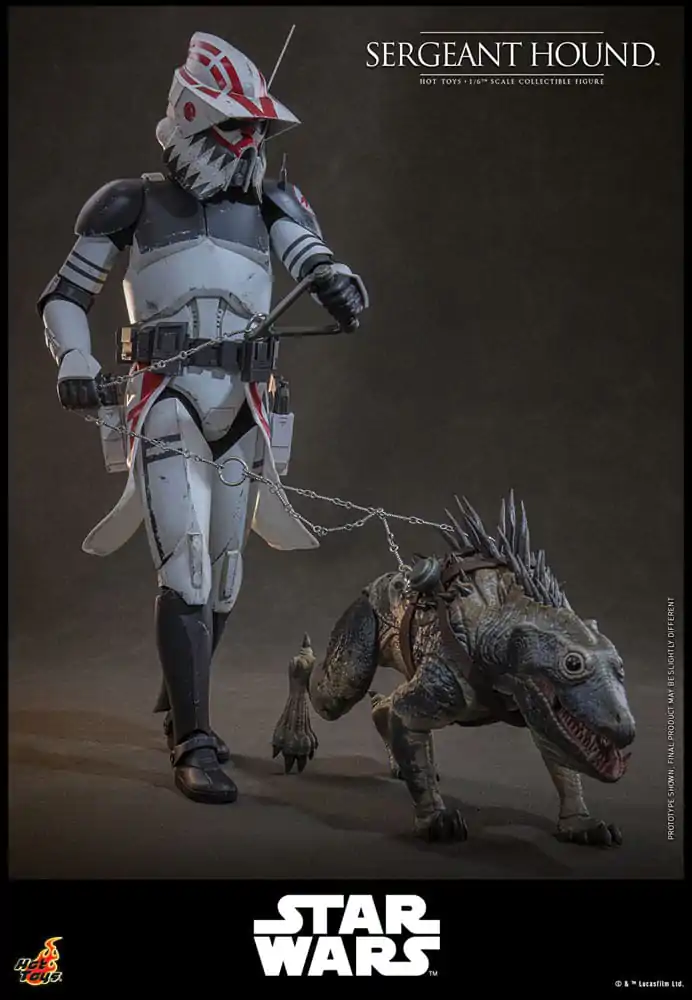 Star Wars: The Clone Wars Action-Figur 1/6 Sergeant Hound 30 cm Produktfoto