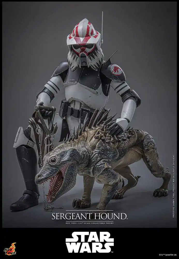 Star Wars: The Clone Wars Action-Figur 1/6 Sergeant Hound 30 cm Produktfoto