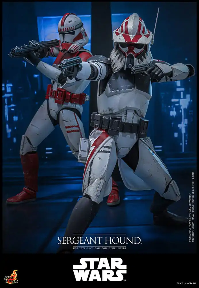 Star Wars: The Clone Wars Action-Figur 1/6 Sergeant Hound 30 cm Produktfoto