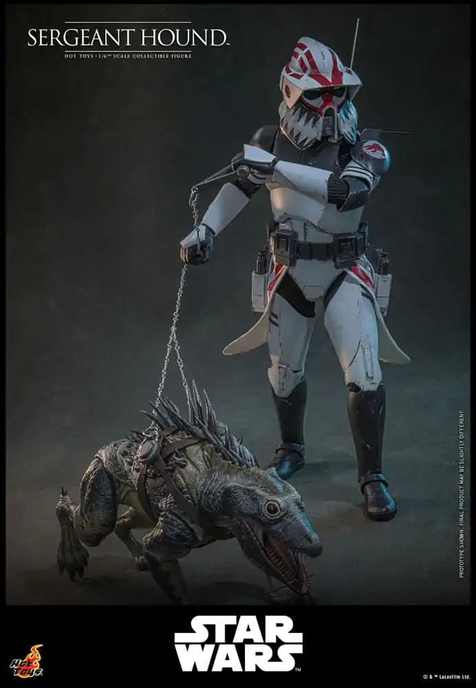 Star Wars: The Clone Wars Action-Figur 1/6 Sergeant Hound 30 cm Produktfoto