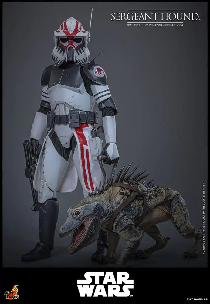 Star Wars: The Clone Wars Action-Figur 1/6 Sergeant Hound 30 cm Produktfoto
