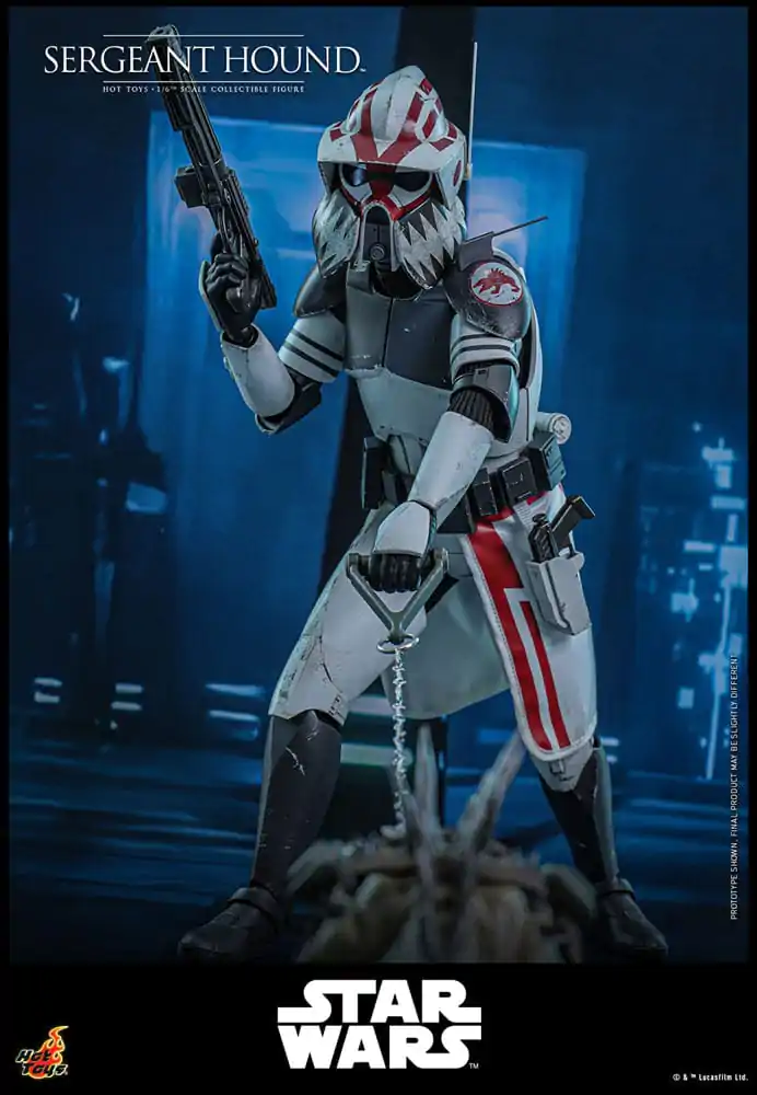 Star Wars: The Clone Wars Action-Figur 1/6 Sergeant Hound 30 cm Produktfoto