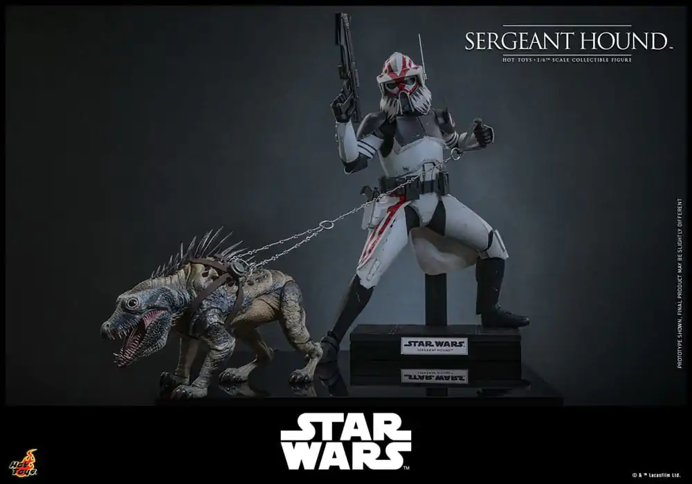 Star Wars: The Clone Wars Action-Figur 1/6 Sergeant Hound 30 cm Produktfoto
