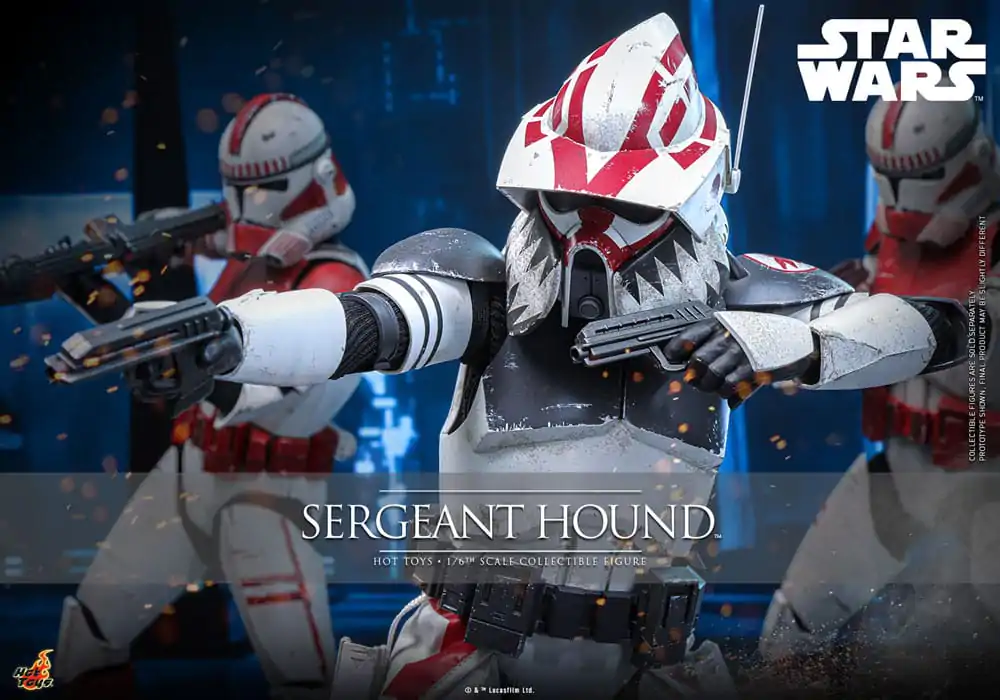 Star Wars: The Clone Wars Action-Figur 1/6 Sergeant Hound 30 cm Produktfoto