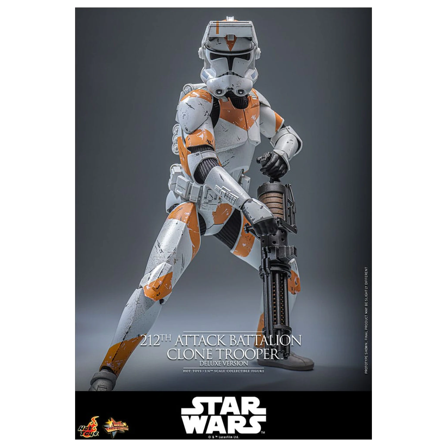 Star Wars: The Clone Wars Actionfigur 1/6 212th Attack Battalion Clone Trooper Deluxe Version 30 cm Produktfoto