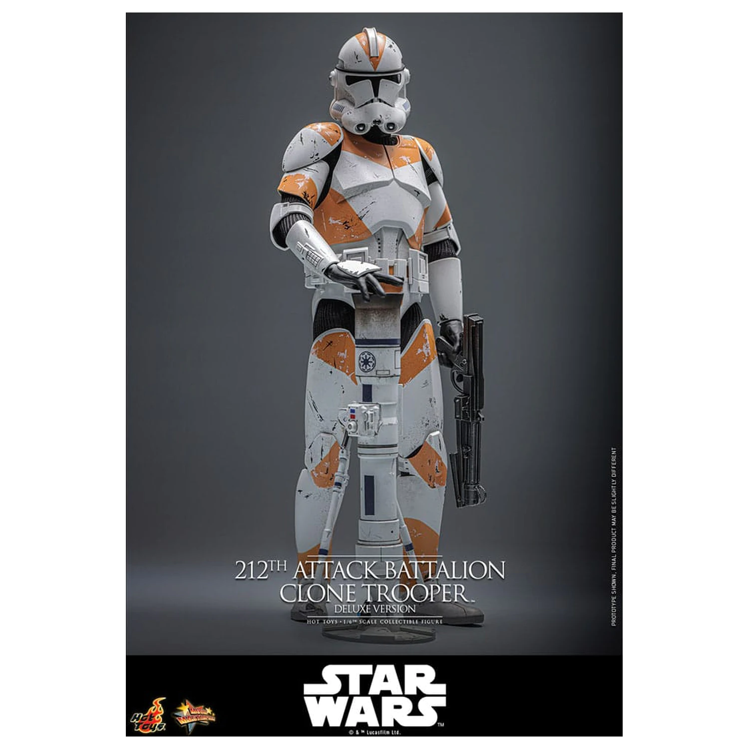 Star Wars: The Clone Wars Actionfigur 1/6 212th Attack Battalion Clone Trooper Deluxe Version 30 cm Produktfoto