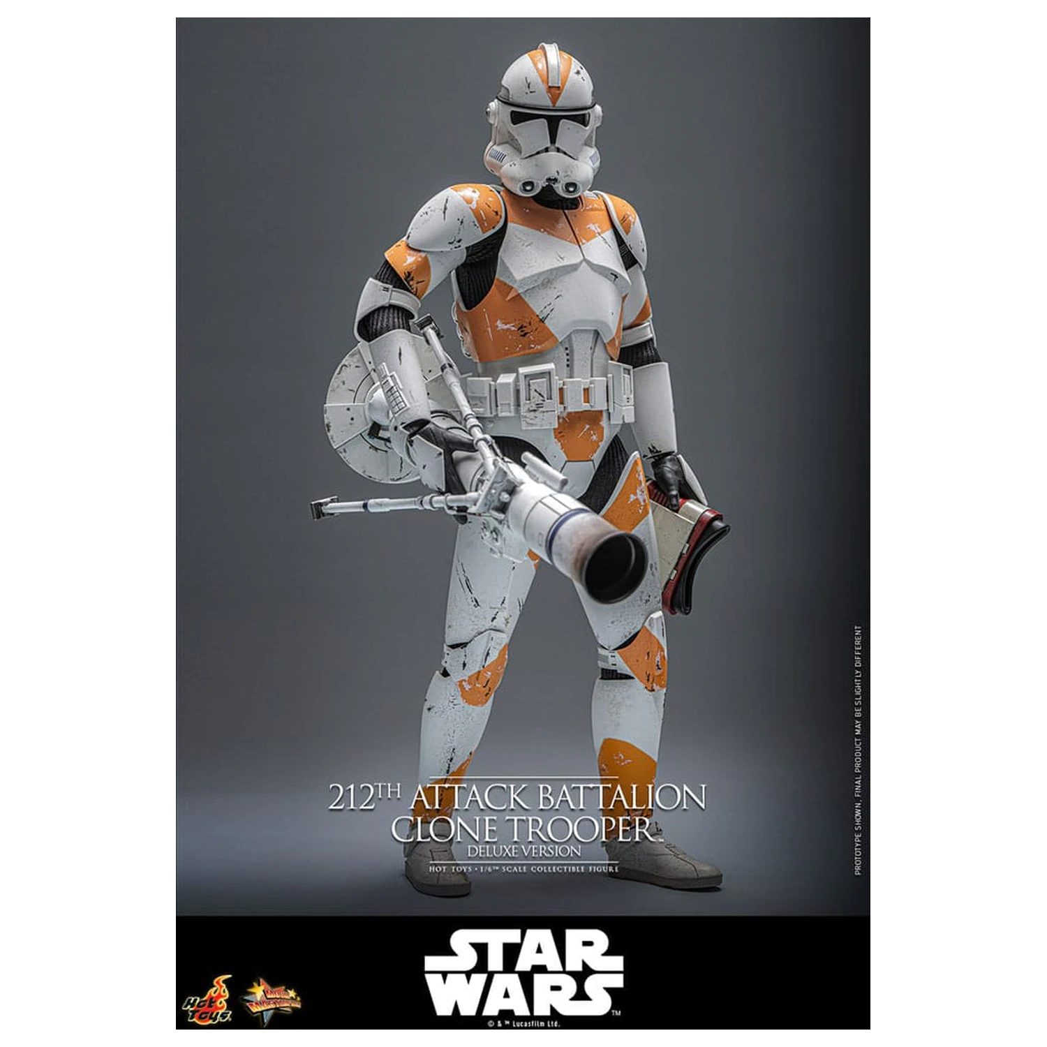 Star Wars: The Clone Wars Actionfigur 1/6 212th Attack Battalion Clone Trooper Deluxe Version 30 cm Produktfoto
