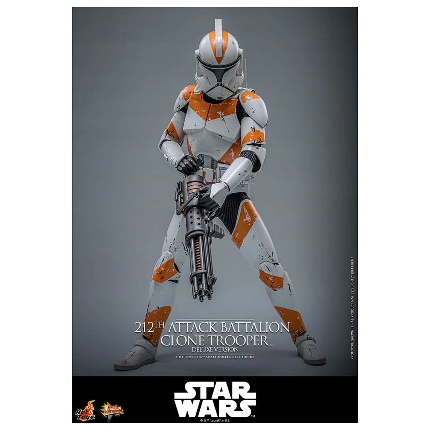 Star Wars: The Clone Wars Actionfigur 1/6 212th Attack Battalion Clone Trooper Deluxe Version 30 cm Produktfoto