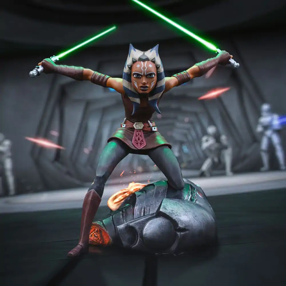 Star Wars: The Clone Wars Art Scale Statue 1/10 Ahsoka Tano 19 cm Produktfoto