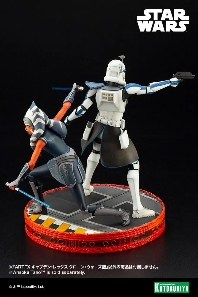 Star Wars The Clone Wars ARTFX PVC Statue 1/7 Captain Rex Escape from the Clones 28 cm Produktfoto