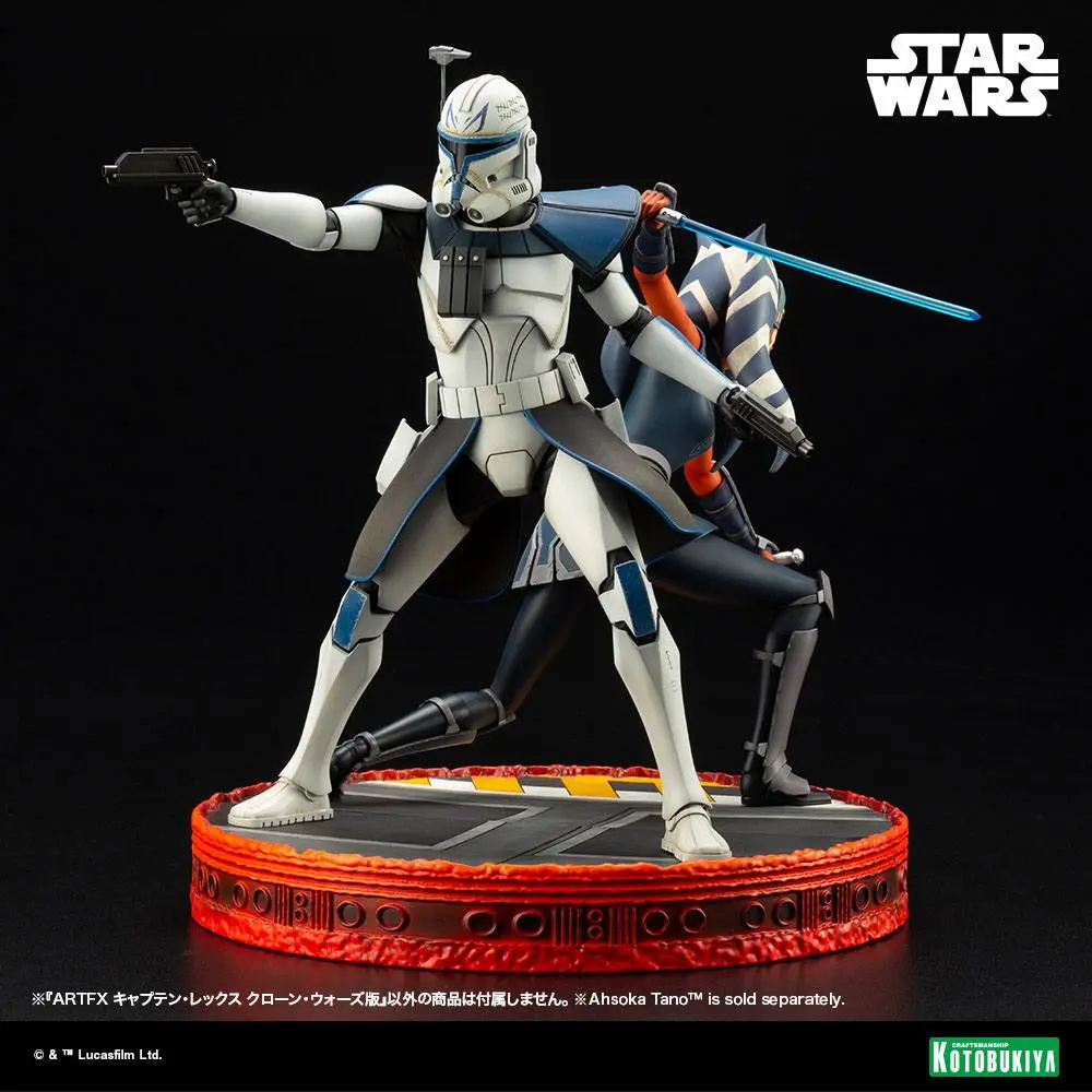 Star Wars The Clone Wars ARTFX PVC Statue 1/7 Captain Rex Escape from the Clones 28 cm Produktfoto