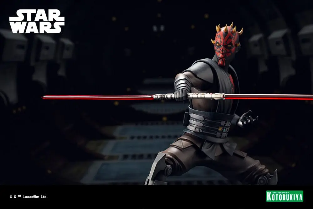 Star Wars The Clone Wars ARTFX PVC Statue 1/7 Darth Maul 26 cm Produktfoto