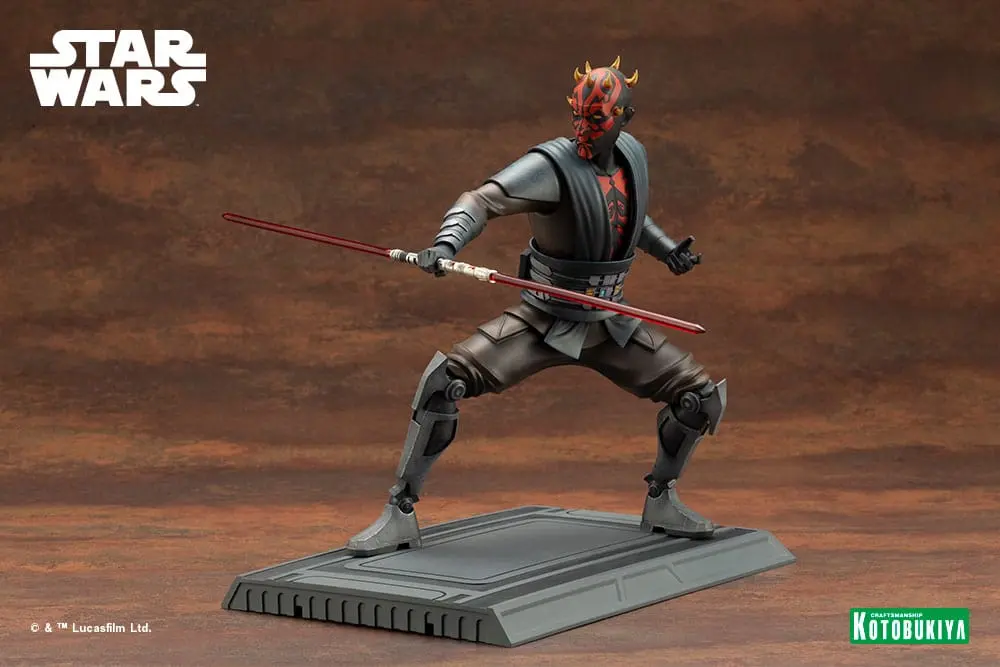 Star Wars The Clone Wars ARTFX PVC Statue 1/7 Darth Maul 26 cm Produktfoto