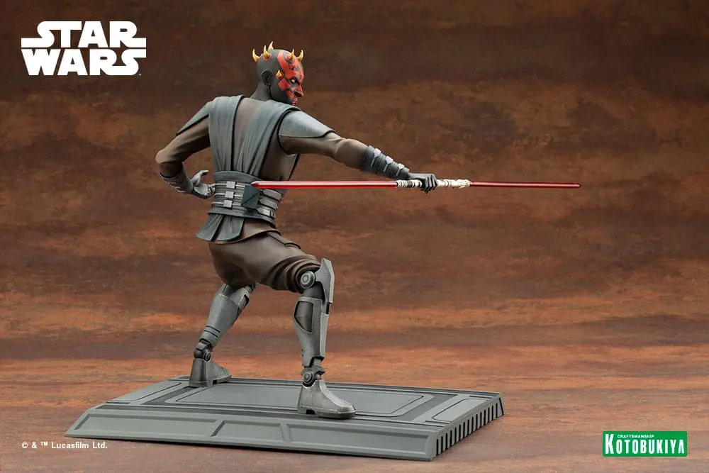 Star Wars The Clone Wars ARTFX PVC Statue 1/7 Darth Maul 26 cm Produktfoto