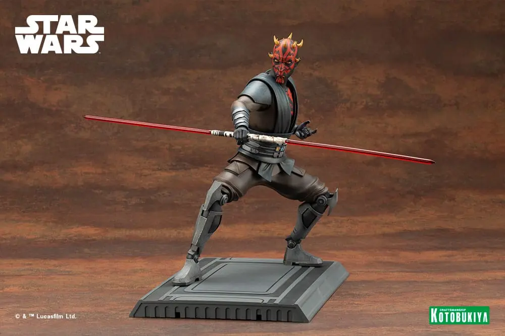 Star Wars The Clone Wars ARTFX PVC Statue 1/7 Darth Maul 26 cm Produktfoto