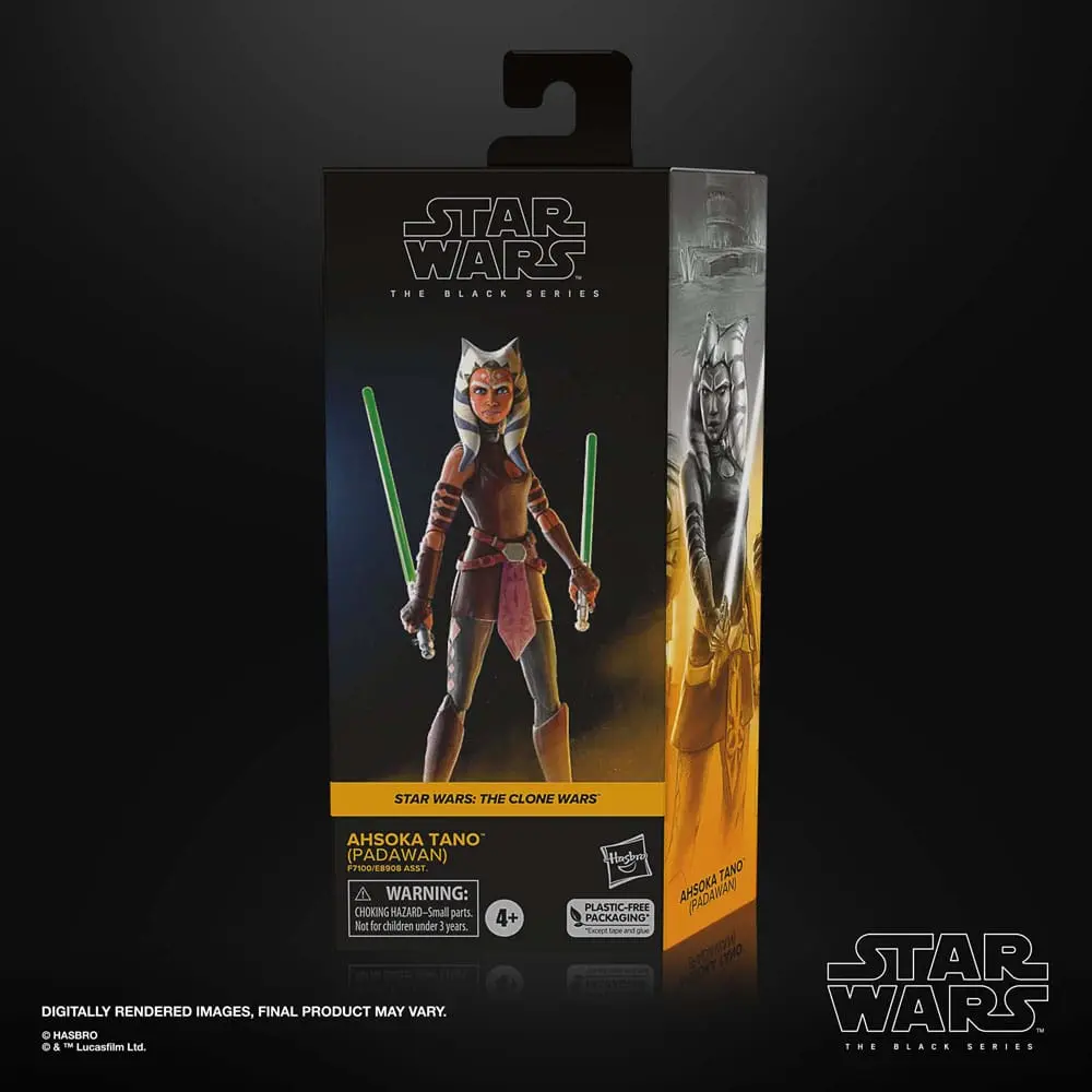 Star Wars: The Clone Wars Black Series Action Figur Ahsoka Tano (Padawan) 15 cm Produktfoto