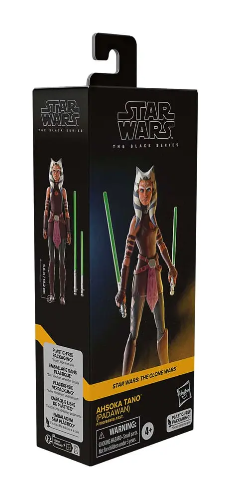 Star Wars: The Clone Wars Black Series Action Figur Ahsoka Tano (Padawan) 15 cm Produktfoto