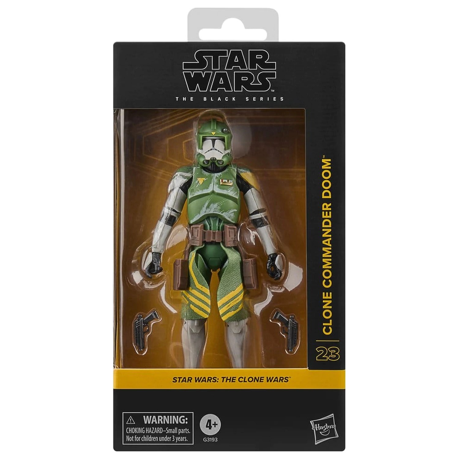 Star Wars: The Clone Wars Black Series Action-Figur Clone Commander Doom 15 cm Produktfoto